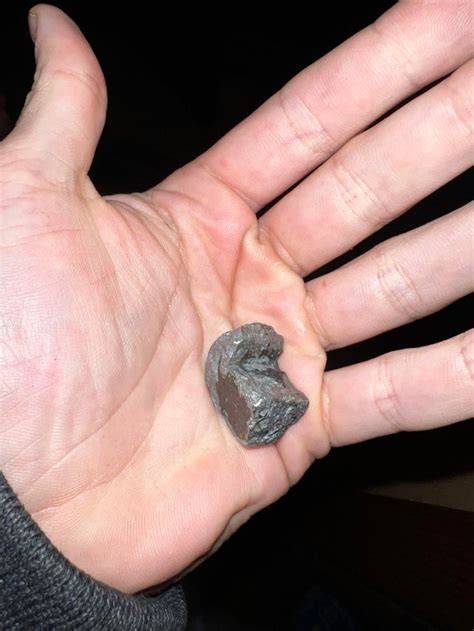 I Think I Found A Meteorite Removed The Fusion Crust From One Side