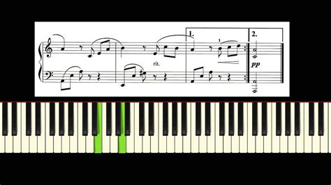 Beethoven Fur Elise Piano Tutorial With Free Sheet Music Youtube