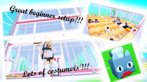 GREAT BEGINNER SETUP In MY RESTAURANT LOTS Of Costumers Roblox