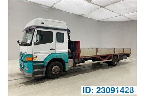 Mercedes Benz Atego 1828 Flatbed Truck For Sale Belgium Wingene RG36853