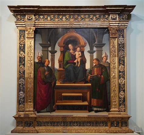 Decemviri Altarpiece By Perugino Pinacoteca Vaticana Rom Flickr