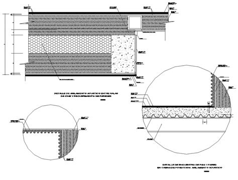 Ground Floor Section Detail Dwg File Cadbull