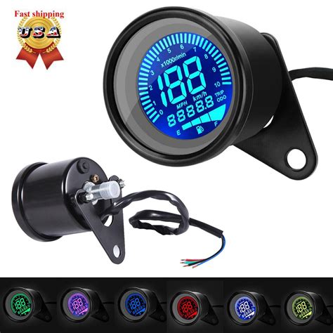 Motorcycle Lcd Digital Speedometer Tachometer For Harley Sportster Xl