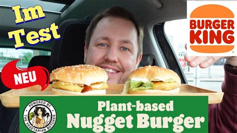 Burger King Plant Based Nugget Burger Der Veggie Chicken Nugget