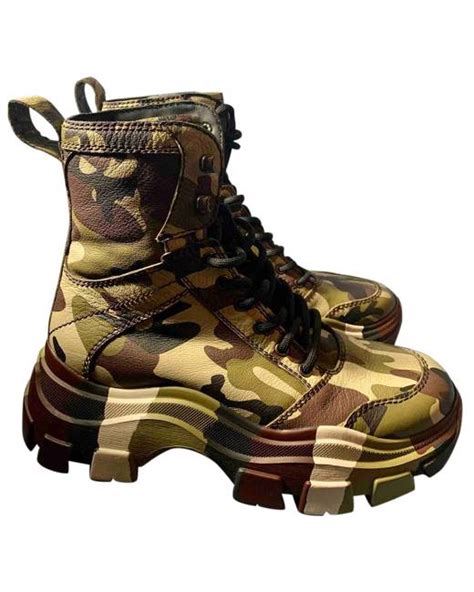 Actualizar Imagen Prada Camouflage Boots Abzlocal Mx