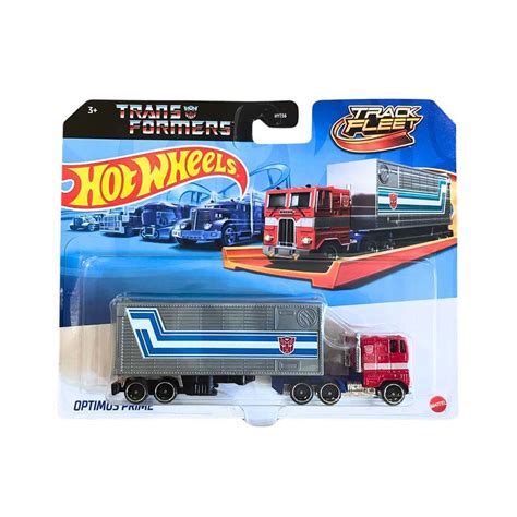 Hot Wheels Track Fleet Optimus Prime