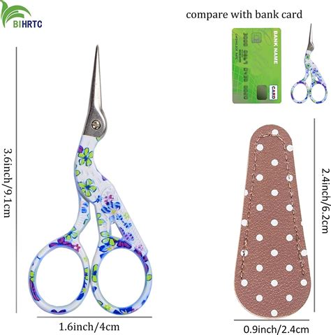 Bihrtc Tijeras Peque As De Pulgadas Tijeras De Punto De Cruz Tijeras