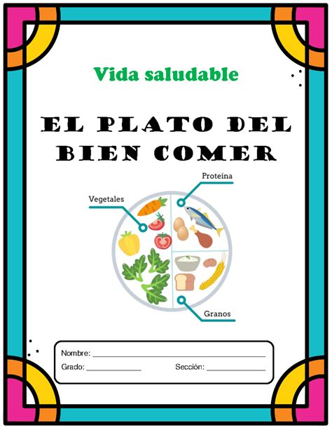 Alimentaci N El Plato Del Bien Comer Vida Saludable Vida Saludable