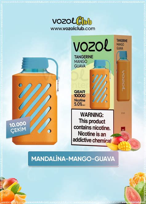 Vozol Tangerine Mango Guava Vozol Club