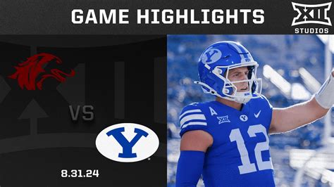 Southern Illinois Vs Byu Game Highlights Big Football Youtube