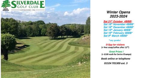 Open Events | Silverdale Golf Club