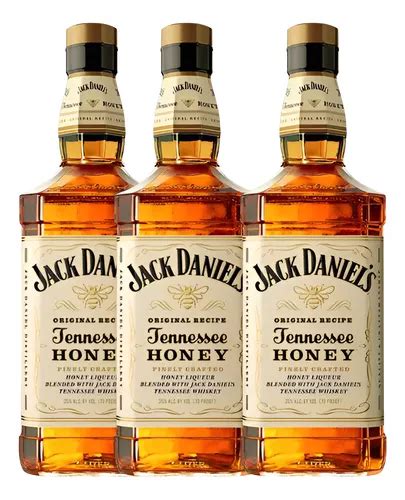 Kit 3 Garrafas Whisky Jack Daniel S Honey 1 Litro Parcelamento Sem Juros