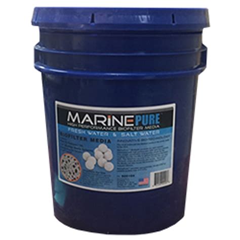 Marine Pure High Performance Biofilter Media Spheres 5 Gallon