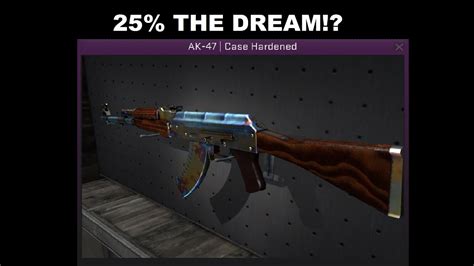 Factory New AK 47 Case Hardened Blue Gem Trade Up Attempt YouTube