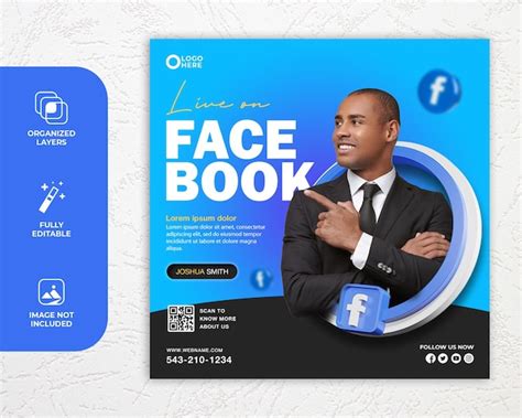 Premium Psd Psd Facebook Promotion Social Media Post Template