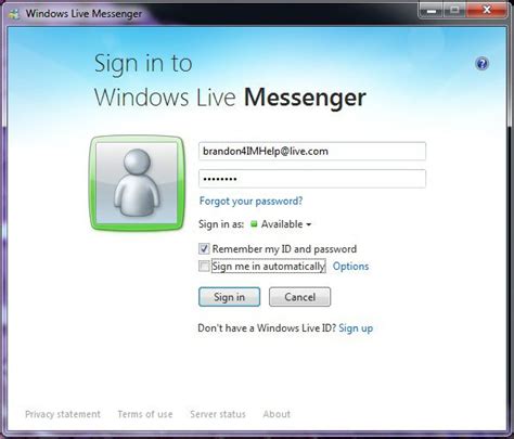 Hogyan Lehet Regisztr Lni A Windows Live Messenger Szolg Ltat Sra