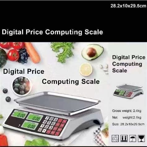 Fjql Ph Electric Digital Weighing Scale Fruits Vegetables Meats Can