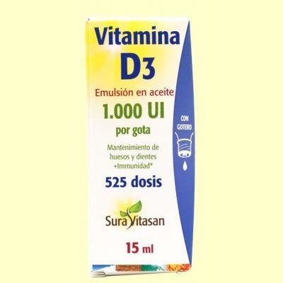 Vitamina D Ui L Quida Ml Sura Vitasan