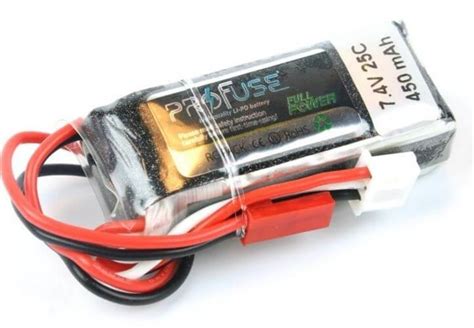 BATERÍA LIPO 2S 7 4V 450MAH 25 50C PROFUSE Grupo Electrostore