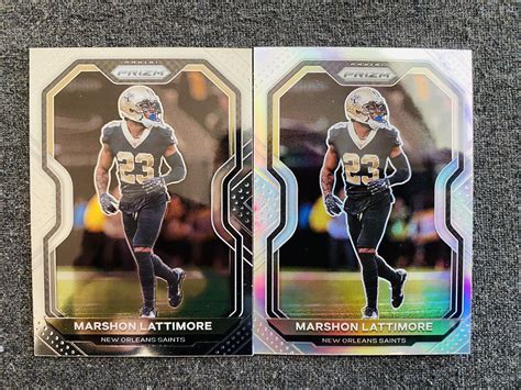 2020 Panini Prizm Silver Prizm Marshon Lattimore Base New Orleans