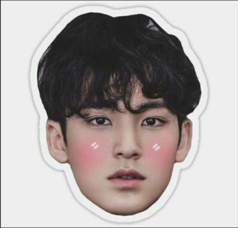 Pin By あねこ On Seventeen Face Cut Out Mingyu Seventeen