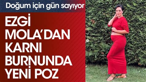 Ezgi Mola Dan Karn Burnunda Yeni Poz Do Um I In G N Say Yor