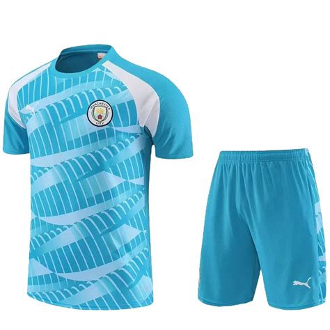 Manchester City Training Kit Stadium Version Grade A Soccer