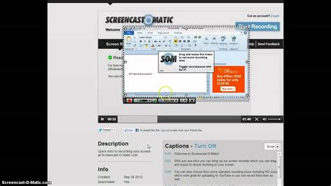 How To Use Screencast O Matic Youtube