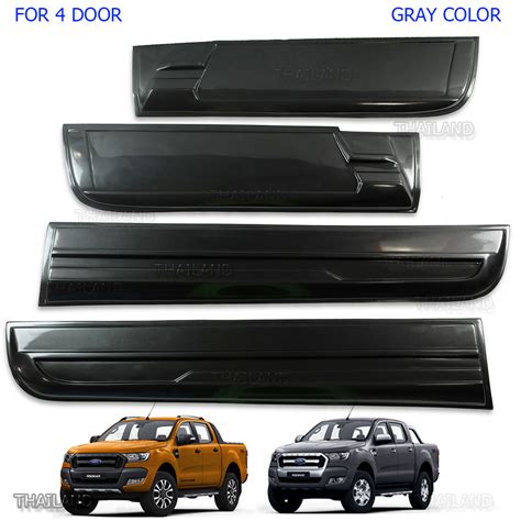 Slim Body Cladding Side Door Grey Wildtrak For Ford