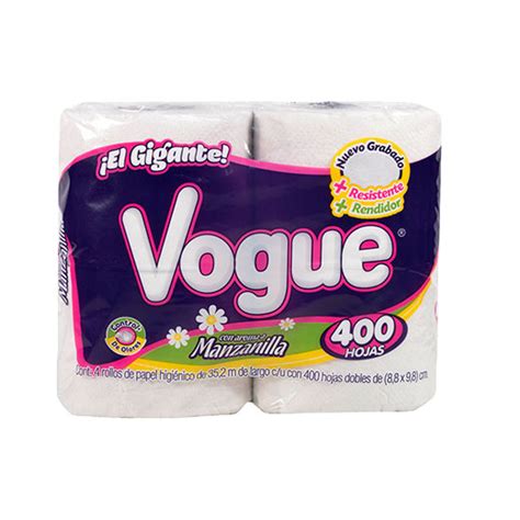 Papel Higienico Vogue Hojas Pidef Cil Ra L