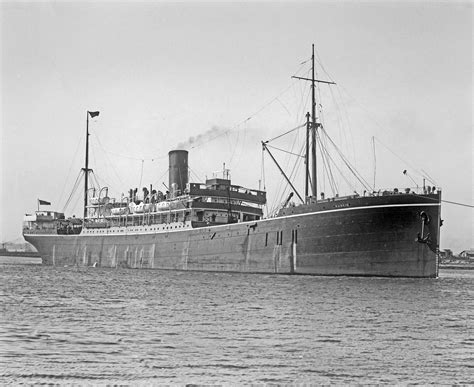 Screw Steamer NANKIN Built By Caird Company In 1912 For Peninsular