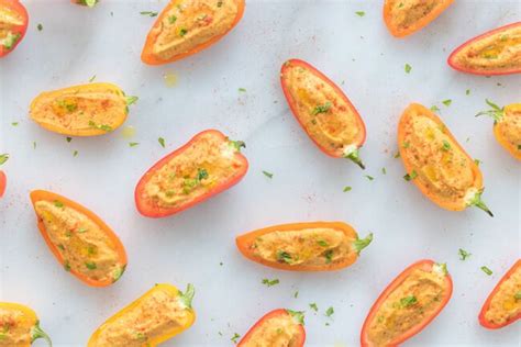 37 Healthy Salty Snacks For When You Re Craving Something Savory Stuffed Peppers Healthy