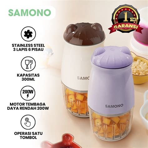 Jual Samono Food Processor Food Chopper Ml Mesin Penghalus Daging