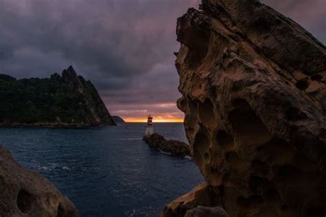 Atardecer En El Faro De Pasaia Foto De Pasaia Calendario De Gipuzkoa