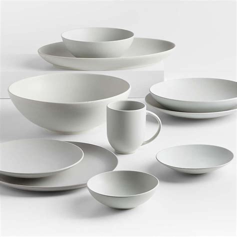 Craft Stone Blue Stoneware Dinner Plates Set Of 8 Reviews Crate
