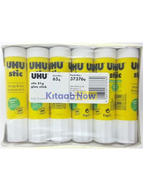 Uhu Stic Glue Stick 21 Grams Pack Of 12 Kitaabnow