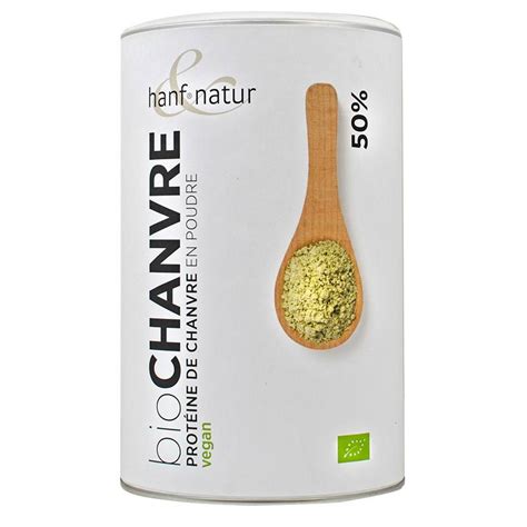 Protéine de chanvre 50 bio 450g Nutri Naturel