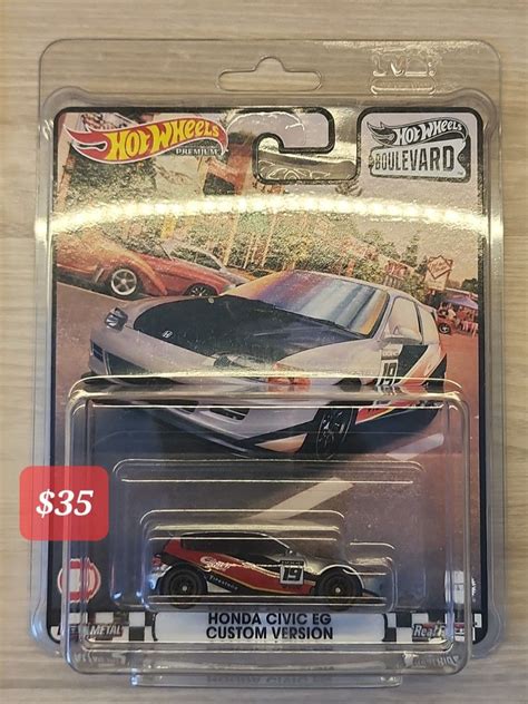 Hotwheels Honda Civic Eg Custom Version Boulevard Jdm Hot Wheels