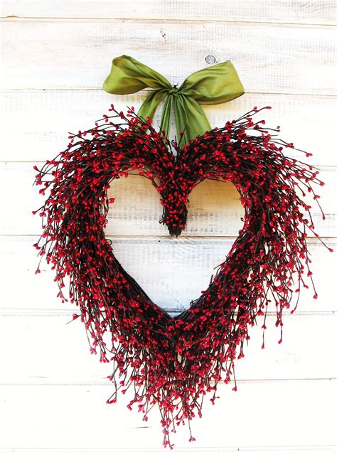 Heart Melting Handmade Valentine S Wreaths