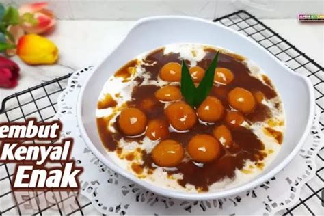 Resep Bubur Candil Tepung Ketan Teksturnya Kenyal Rasanya Enak Cocok