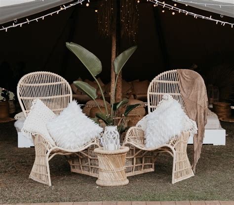 Natural Peacock Chair