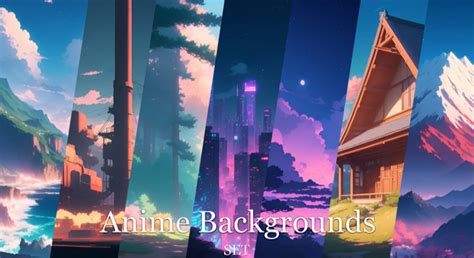 Anime Backgrounds in 2D Assets - UE Marketplace