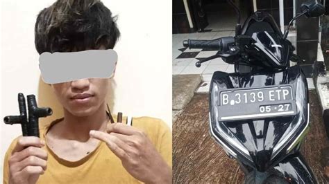 Dua Remaja Di Bogor Dibekuk Polisi Diduga Jadi Pelaku Curanmor