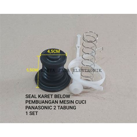 1 SET Seal Karet Pembuangan Mesin Cuci Panasonic 2 Tabung Lazada