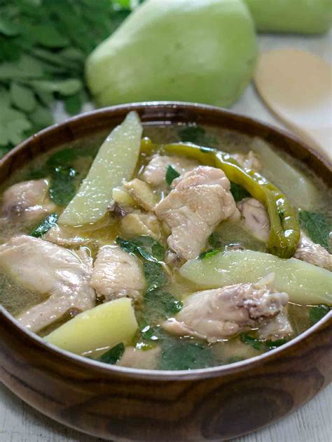 Tinolang Manok With Malunggay