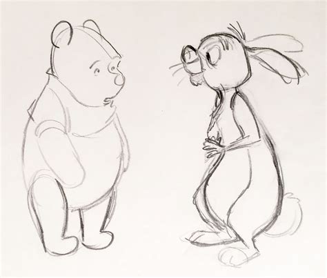 Animation Collection Original Production Animation Drawing Of Winnie