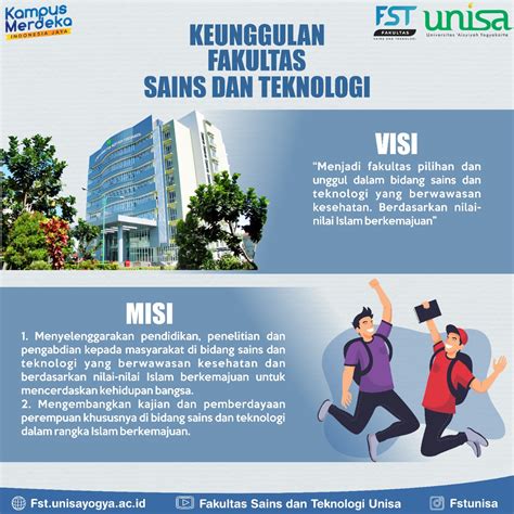 Visi Misi Fakultas Sains Teknologi Fakultas Sains Dan Teknologi