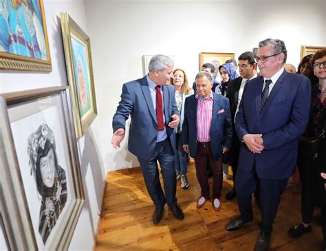 Le Chef du Gouvernement M Aziz Akhannouch visite le Musée d Art d