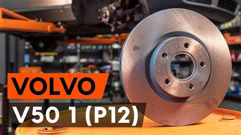 How To Change Front Brake Discs Front Brake Rotors On Volvo V