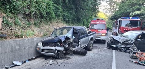 Mugello La Foto Del Terribile Incidente A Vaglia Disagi Sulla